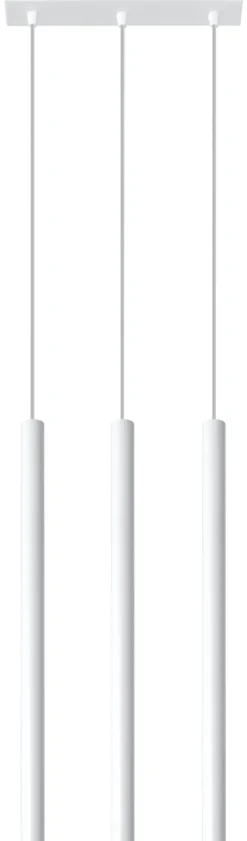 SOLLUX LIGHTING Żyrandole|Lampy Do Jadalni<Pastelo 3 Biała - - lampa wisząca