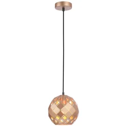 Italux Żyrandole<Paulela Gold I Ø20 - - lampa wisząca nowoczesna