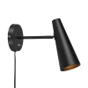 Markslu00f6jd Kinkiety I Lampy Na Ścianę<Peak Black - Markslöjd - kinkiet