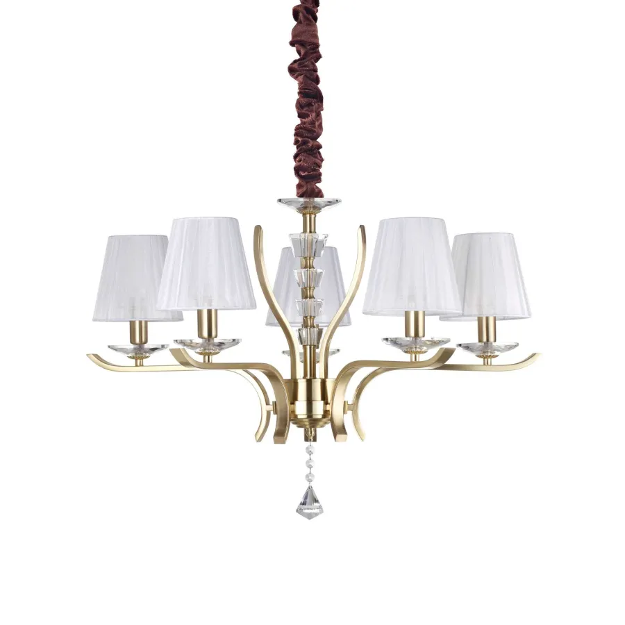 Ideal Lux Żyrandole<Pegaso Sp5 - - lampa wisząca