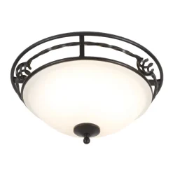 Elstead Lighting Plafony Sufitowe I Ścienne|Lampy Do Salonu, Oświetlenie Salonu<Pembroke Black Ø37 - - lampa sufitowa klasyczna