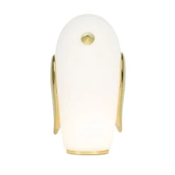 Moooi Lampki Na Biurko, Oświetlenie Biurkowe|Biurkowe Ekskluzywne<Pet Lights - Noot Noot H33 biel, złoty - - lampa biurkowa
