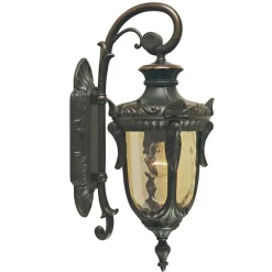 Elstead Lighting Kinkiety Zewnętrzne: Ogrodowe I Elewacyjne|Lampy Ogrodowe, Oświetlenie Do Ogrodu<Philadelphia Old Bronze H43 - - kinkiet góra