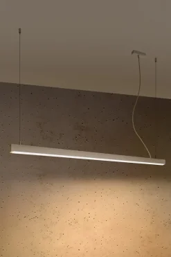 THORO Żyrandole<Pinne 145 Biała 3000K - - lampa wisząca