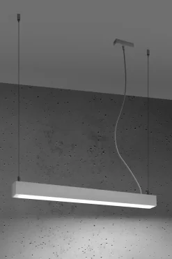 THORO Żyrandole<Pinne 65 Biała 4000K - - lampa wisząca