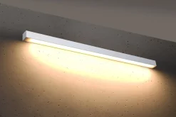 THORO Kinkiety I Lampy Na Ścianę|Lampy I Kinkiety Nad Lustro, Oświetlenie Lustra<Pinne 115 Biały 3000K - - lampa ścienna