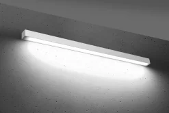 THORO Kinkiety I Lampy Na Ścianę|Lampy I Kinkiety Nad Lustro, Oświetlenie Lustra<Pinne 115 Biały 4000K - - lampa ścienna