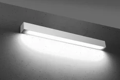 THORO Kinkiety I Lampy Na Ścianę|Lampy I Kinkiety Nad Lustro, Oświetlenie Lustra<Pinne 65 Biały 4000K - - lampa ścienna