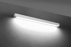 THORO Kinkiety I Lampy Na Ścianę|Lampy I Kinkiety Nad Lustro, Oświetlenie Lustra<Pinne 95 Biały 4000K - - lampa ścienna