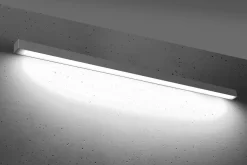 THORO Kinkiety I Lampy Na Ścianę|Lampy I Kinkiety Nad Lustro, Oświetlenie Lustra<Pinne 145 Szary 4000K - - lampa ścienna