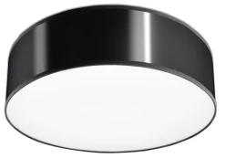 SOLLUX LIGHTING Plafony Sufitowe I Ścienne|Nowoczesne Plafony Sufitowe<Plafon ARENA 35 Czarna - Sollux Czarny