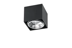 SOLLUX LIGHTING Plafony Sufitowe I Ścienne|Lampy Tuby<Plafon BLAKE - Sollux Czarny