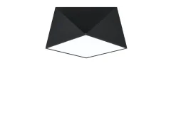 SOLLUX LIGHTING Plafony Sufitowe I Ścienne|Lampy Do Sypialni, Oświetlenie Do Sypialni<Plafon HEXA 25 - Sollux Czarny