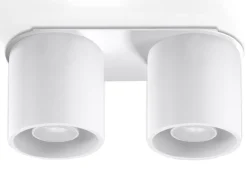 SOLLUX LIGHTING Plafony Sufitowe I Ścienne|Lampy Tuby<Plafon ORBIS 2 - Sollux Biały