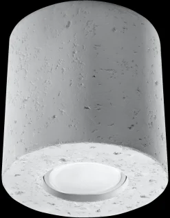 SOLLUX LIGHTING Plafony Sufitowe I Ścienne|Lampy Tuby<Plafon ORBIS Beton - Sollux Szary
