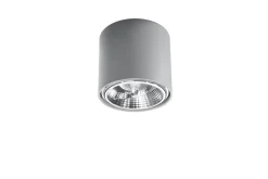 SOLLUX LIGHTING Plafony Sufitowe I Ścienne|Nowoczesne Plafony Sufitowe<Plafon TIUBE - Sollux Szary