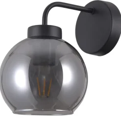 Italux Kinkiety I Lampy Na Ścianę<Poggi Black - - kinkiet