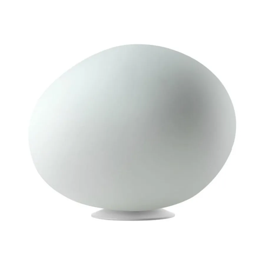 Foscarini Lampki Na Biurko, Oświetlenie Biurkowe|Biurkowe Ekskluzywne<Poly Gregg Media ø27 biały - - lampa biurkowa białyNapięcie: 230V
