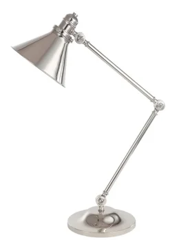 Elstead Lighting Lampki Na Biurko, Oświetlenie Biurkowe|Lampy Do Salonu, Oświetlenie Salonu<Provence Polished Nickel - - lampa biurkowa klasyczna