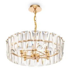 Maytoni Żyrandole<Puntes Gold VI - - lampa wisząca