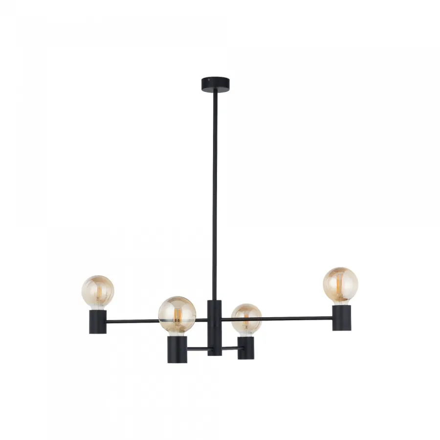 Nowodvorski Żyrandole<Radius Black Iv - - lampa sufitowa nowoczesna