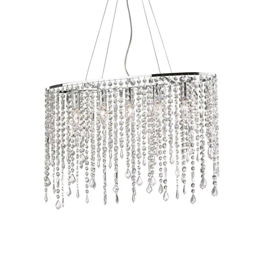 Ideal Lux Żyrandole<Rain Sp5 - - lampa wisząca