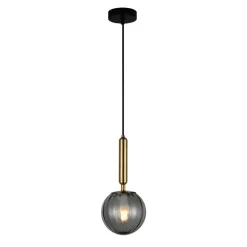 Italux Żyrandole<Ravena black - - lampa wisząca nowoczesna