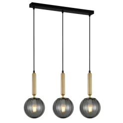 Italux Żyrandole|Nowoczesne Lampy Wiszące<Ravena III black - - lampa wisząca nowoczesna