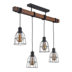 Italux Żyrandole|Lampy Drewniane<Reda 4 - - lampa wisząca