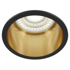 Maytoni Oprawy Wpuszczane<Reif Black-Gold - - oprawa punktowa nowoczesna