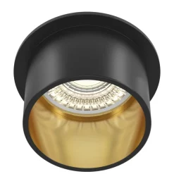 Maytoni Oprawy Wpuszczane<Reif Black-Gold high - - oprawa punktowa nowoczesna