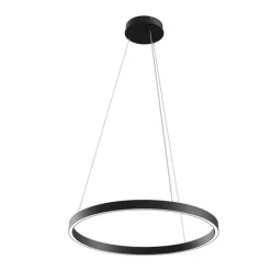 Maytoni Żyrandole<Rim Black Ø60 - - lampa wisząca nowoczesna