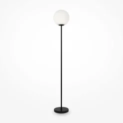 Maytoni Lampy Stojące I Podłogowe|Lampy Industrialne<Ring Black - - lampa podłogowa
