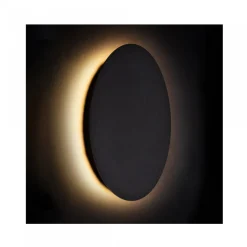 Nowodvorski Kinkiety I Lampy Na Ścianę|Kinkiety Nowoczesne<Ring Led M Black - - kinkiet nowoczesny