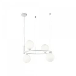 Maytoni Żyrandole|Lampy Do Salonu, Oświetlenie Salonu<Ring White 4 - - żyrandol nowoczesny