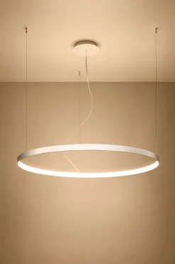 THORO Lampy Młodzieżowe|Nowoczesne Lampy Wiszące<Rio 110 Biały Led 3000K - - lampa wisząca