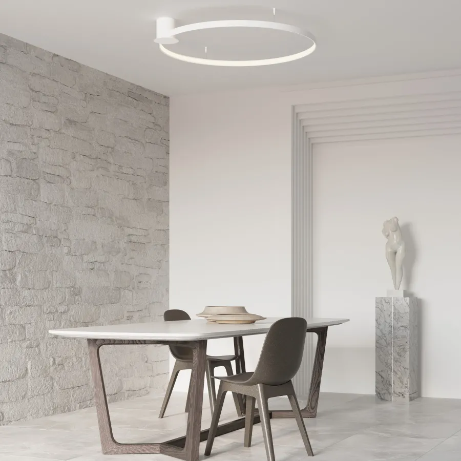 THORO Plafony Sufitowe I Ścienne|Lampy Do Sypialni, Oświetlenie Do Sypialni<Rio 78 Biały Led 3000K - - lampa sufitowa