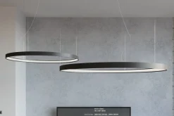 THORO Żyrandole|Lampy Do Sypialni, Oświetlenie Do Sypialni<Rio 55 Czarny Led 3000K - - lampa wisząca