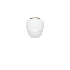 Foscarini Kinkiety I Lampy Na Ścianę|Ekskluzywne I Luksusowe Kinkiety<Rituals 3 Semi H21 biały, złoty - - lampa ścienna biały, złotyNapięcie: 230V