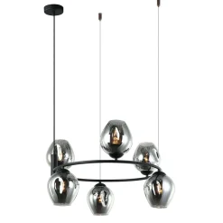 Italux Żyrandole<Roxane Black - - lampa wisząca