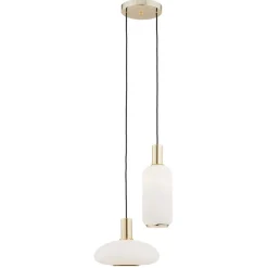 Argon Żyrandole|Nowoczesne Lampy Wiszące<Sagunto 896 - - lampa wisząca 2 pł. na okrągłej podsufitce