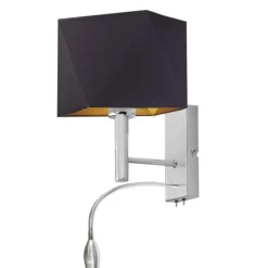 Lysne Kinkiety I Lampy Na Ścianę<Salem Gold - - kinkiet