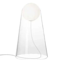 Foscarini Lampki Na Biurko, Oświetlenie Biurkowe|Biurkowe Ekskluzywne<Satellight przezroczysty - - lampa biurkowa