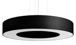 SOLLUX LIGHTING Żyrandole|Lampy Do Sypialni, Oświetlenie Do Sypialni<Saturno Slim 50 Czarny - - lampa wisząca