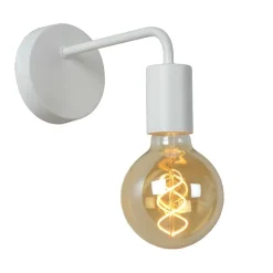 Lucide Kinkiety I Lampy Na Ścianę|Lampy Do Sypialni, Oświetlenie Do Sypialni<Scott biały - - lampa ścienna