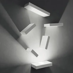 Vibia Kinkiety I Lampy Na Ścianę|Ekskluzywne I Luksusowe Kinkiety<Set biały - - kinkiet