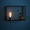 Markslu00f6jd Kinkiety I Lampy Na Ścianę<Shelf Black - Markslöjd - kinkiet