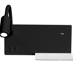 Milagro Kinkiety I Lampy Na Ścianę|Lampy Młodzieżowe<Shelf Black - - kinkiet nowoczesny