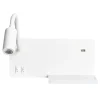 Milagro Kinkiety I Lampy Na Ścianę|Kinkiety Nowoczesne<Shelf White - - kinkiet nowoczesny