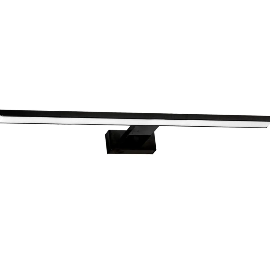 Milagro Lampy Do Łazienki<Shine Led Black L80 - - kinkiet łazienkowy